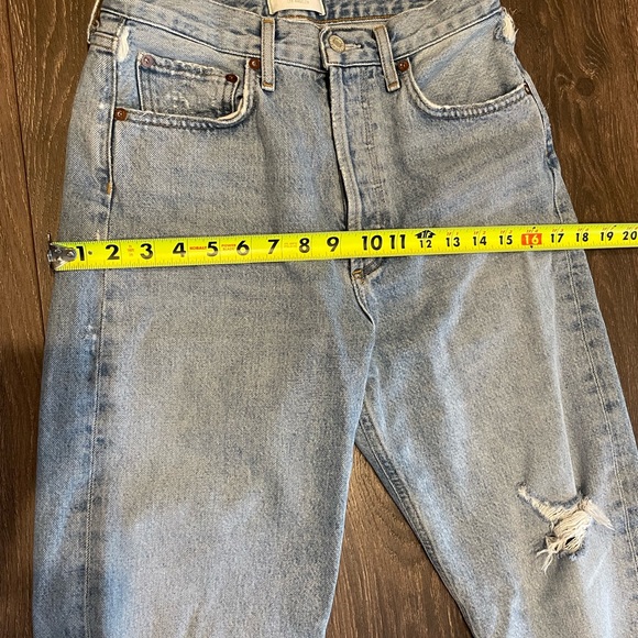 AGOLDE 90s Mid Rise Loose Fit Jeans in Captured - Picture 6 of 8